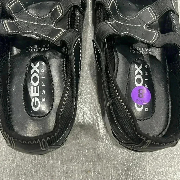 [8]Geox  Respira Freccia Bal Women shoes in black Balleriana slipper - Picture 3 of 10